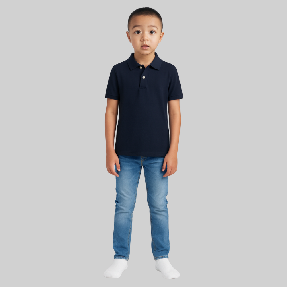 Pack Of 6 Baby And Toddler Boys Short Sleeve Polo Shirt