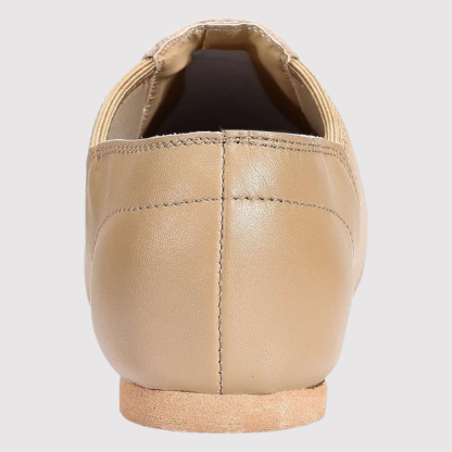 Kids Leather Slip On Jazz Dance Shoes