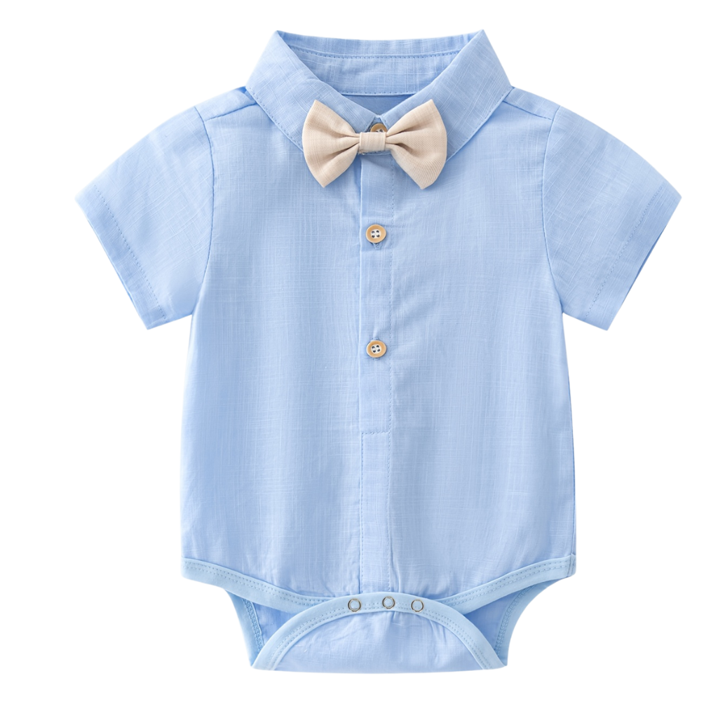 Short Sleeve Formal Shirt Shorts Set