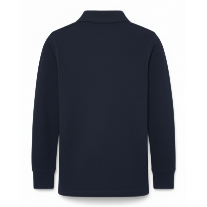 Boys Long Sleeve Pique Polo