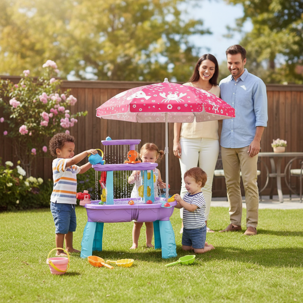 3 Tier Water Table For Toddlers Kids Sand Adjustable