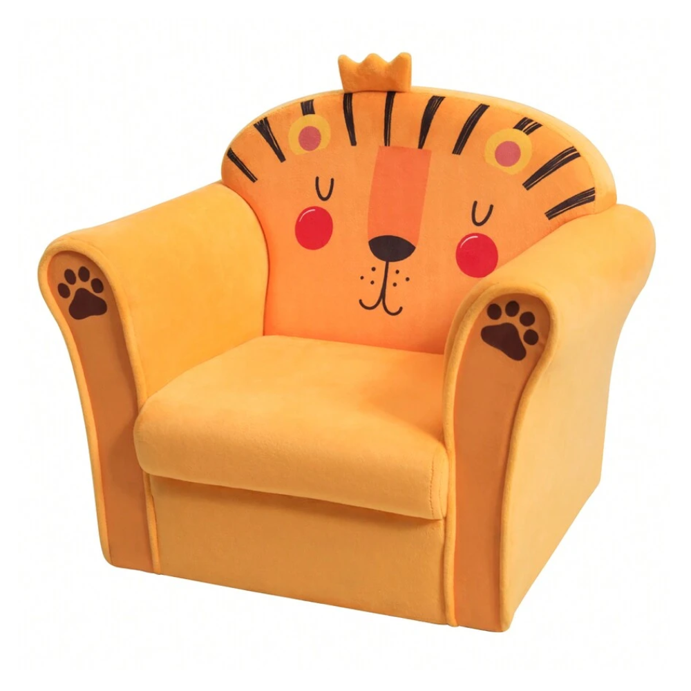 Kids Cat Astronaut Lion Synthetic Fake Animal Elephant Sofa Armrest