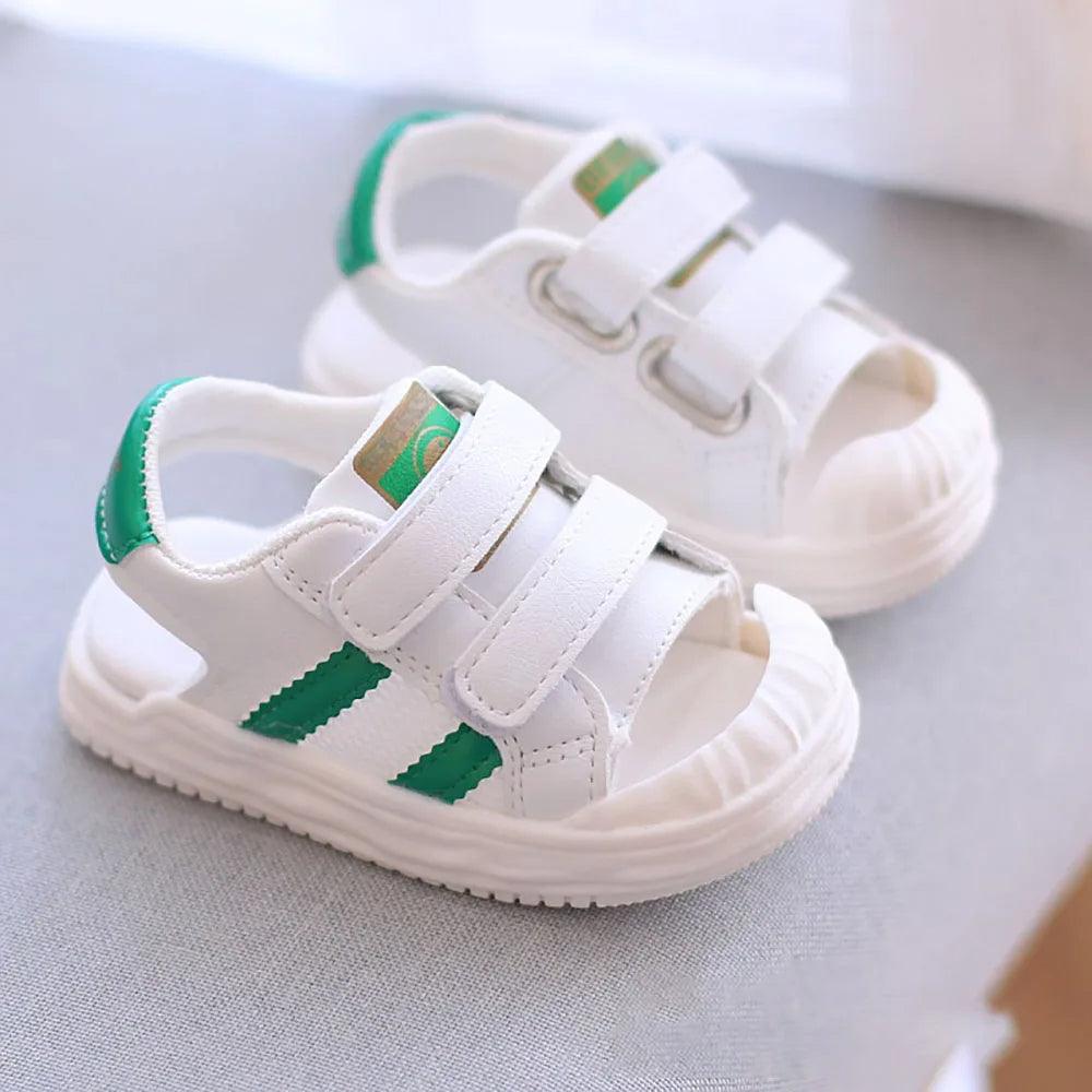 Toddler Velcro Sandals – Soft, Anti-Slip Summer Shoes-Children Pajamas