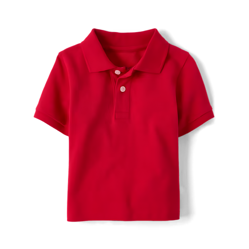 Baby And Toddler Uniform Soft Pique Polo T Shirt