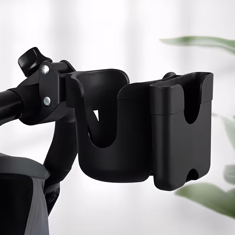 2 In 1 Cup Holder With Phone Mount For Trolley And Bicycle