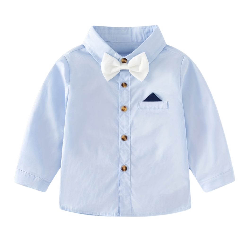 Two Piece Long Sleeve Bow Tie and Pants