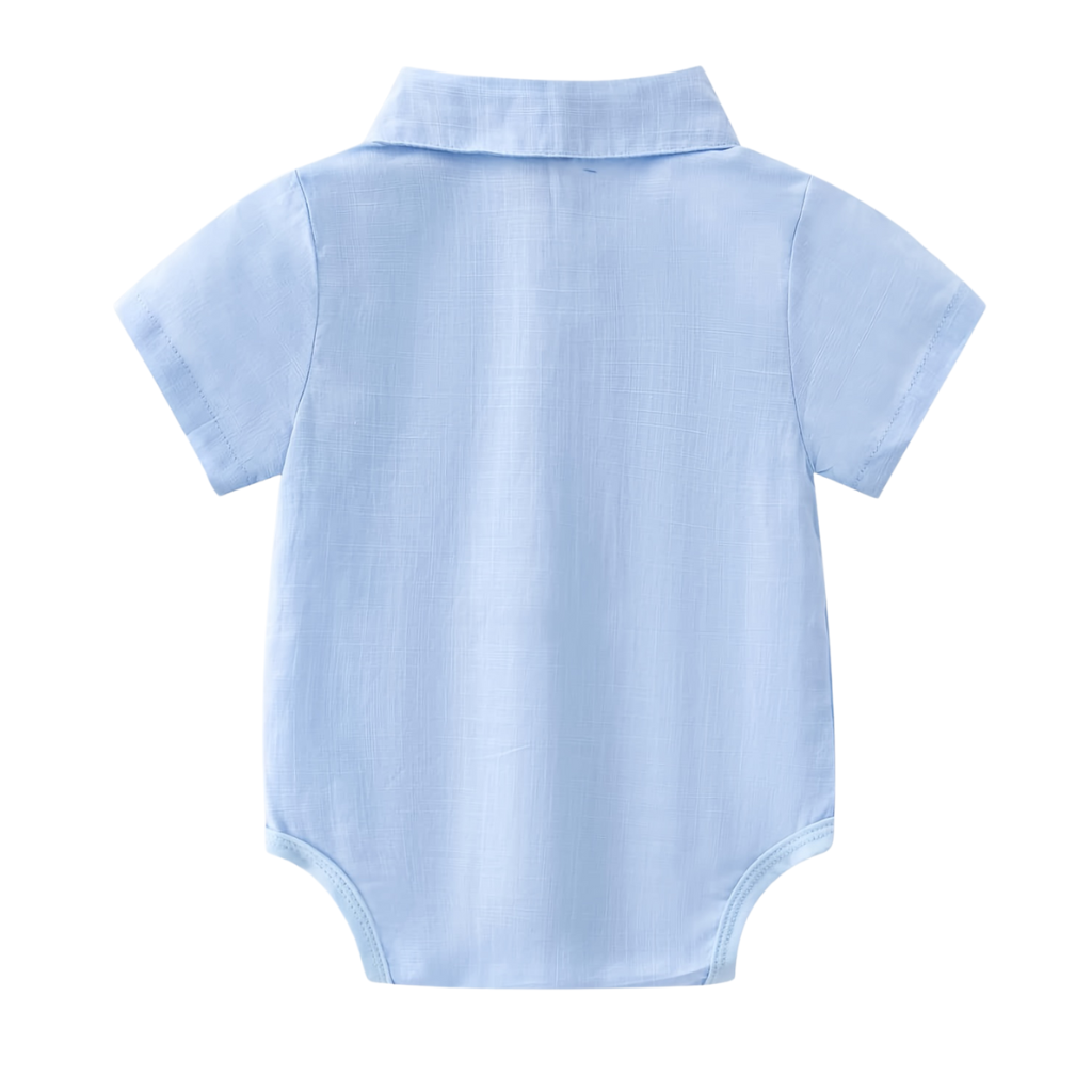 Short Sleeve Formal Shirt Shorts Set