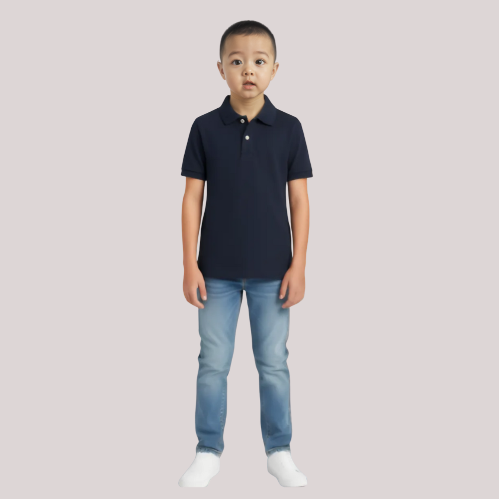 Pack of 5 Baby and Toddler Boys Short Sleeve Polo Shirt