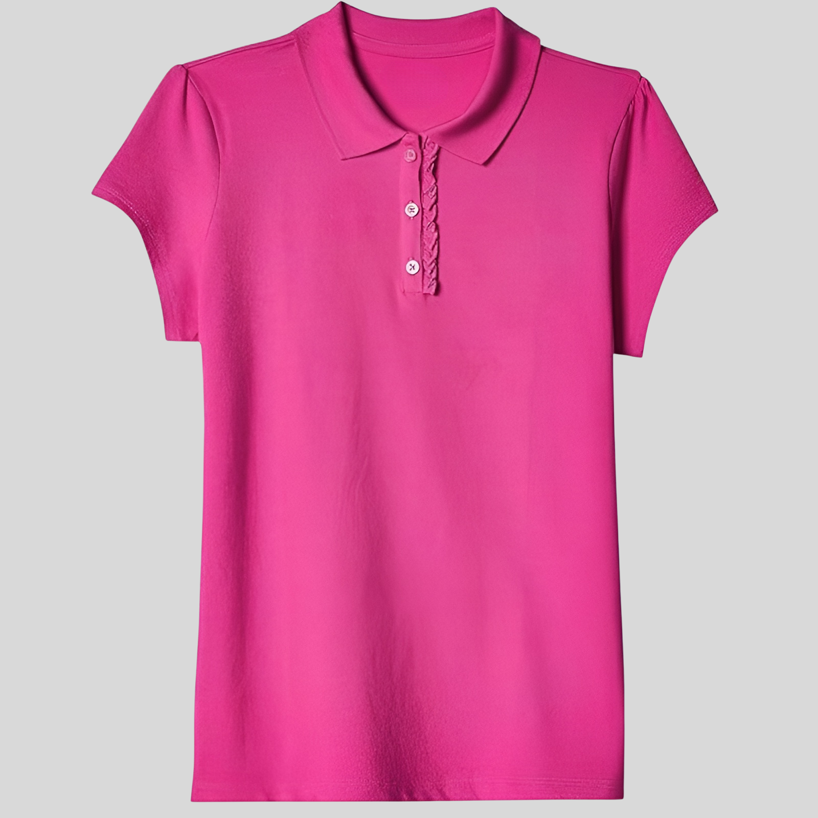 Girls Uniform Pique Polo