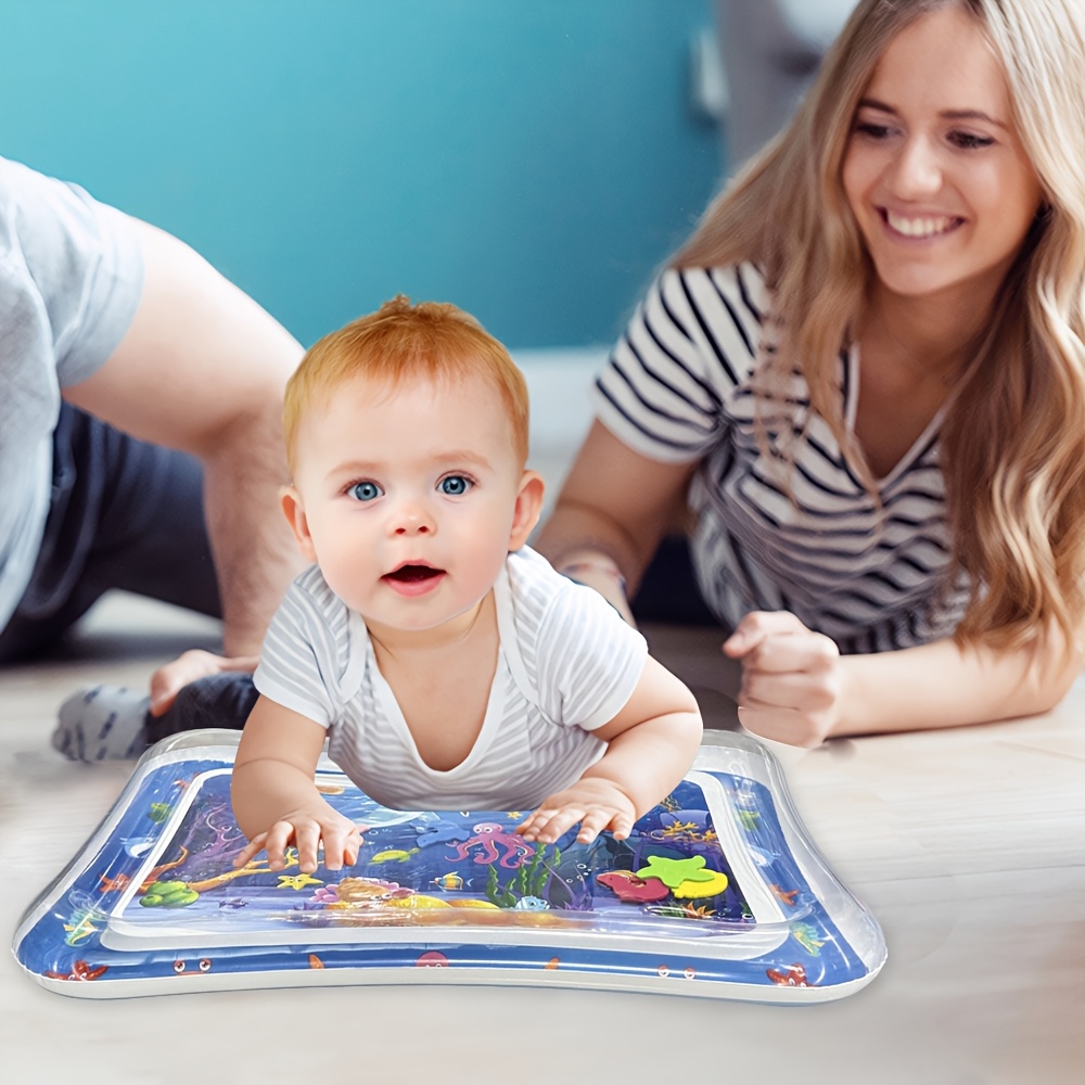 Inflatable Dolphin Crawling And Sensory Activity Mat