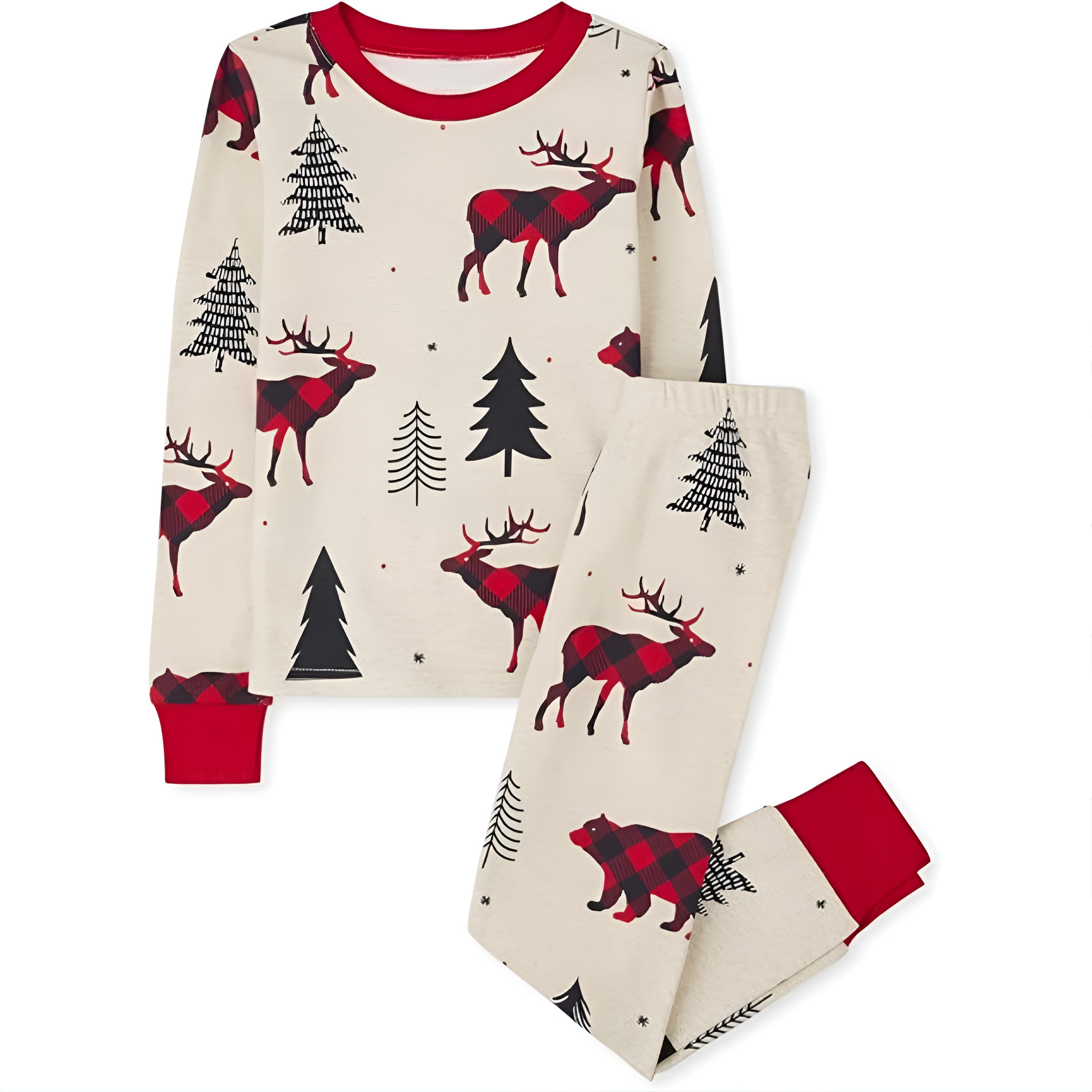 Children Place Unisex Baby Christmas Pajamas Set
