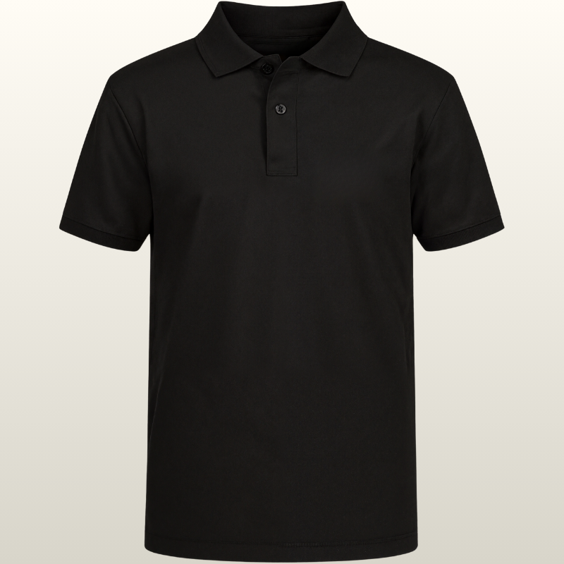 Boys School Uniform Short Sleeve Polo Shirt