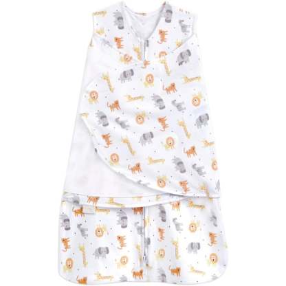 Adjustable Sleeveless Baby Sleep Sack With 3 Way Zipper-Children Pajamas