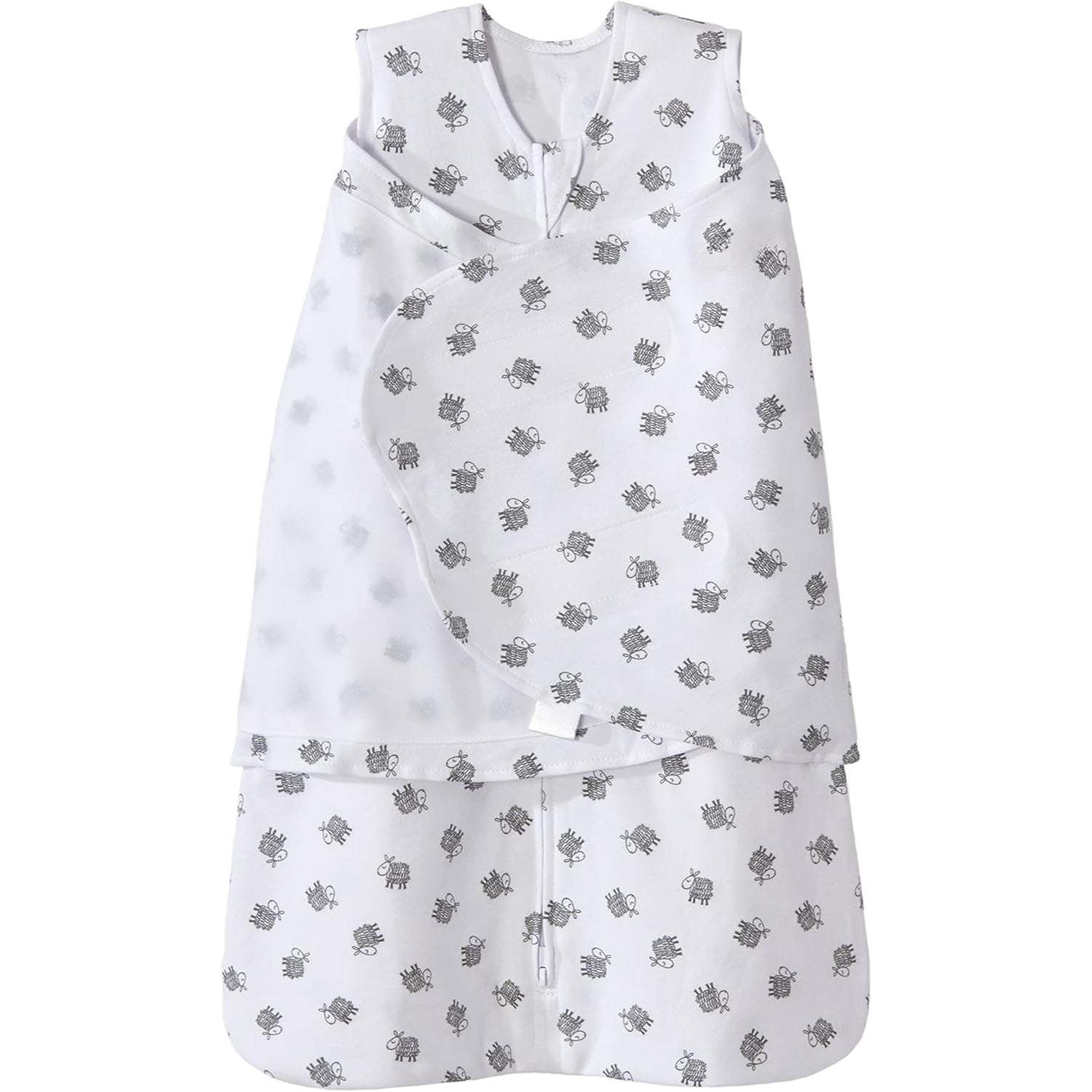 Adjustable Sleeveless Baby Sleep Sack With 3 Way Zipper-Children Pajamas