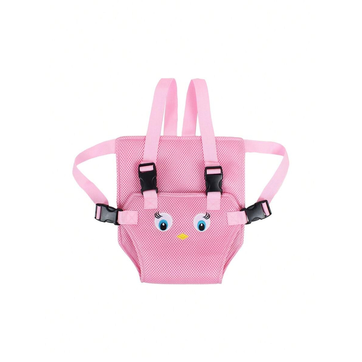 Embroidered Mesh Design Soft Safety Belt For Kids  