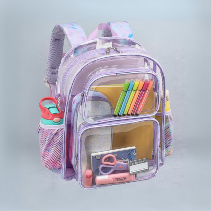 1 Pack Clear Backpack for Kids