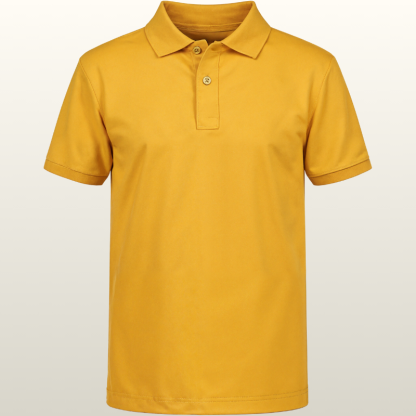 Boys School Uniform Short Sleeve Polo Shirt