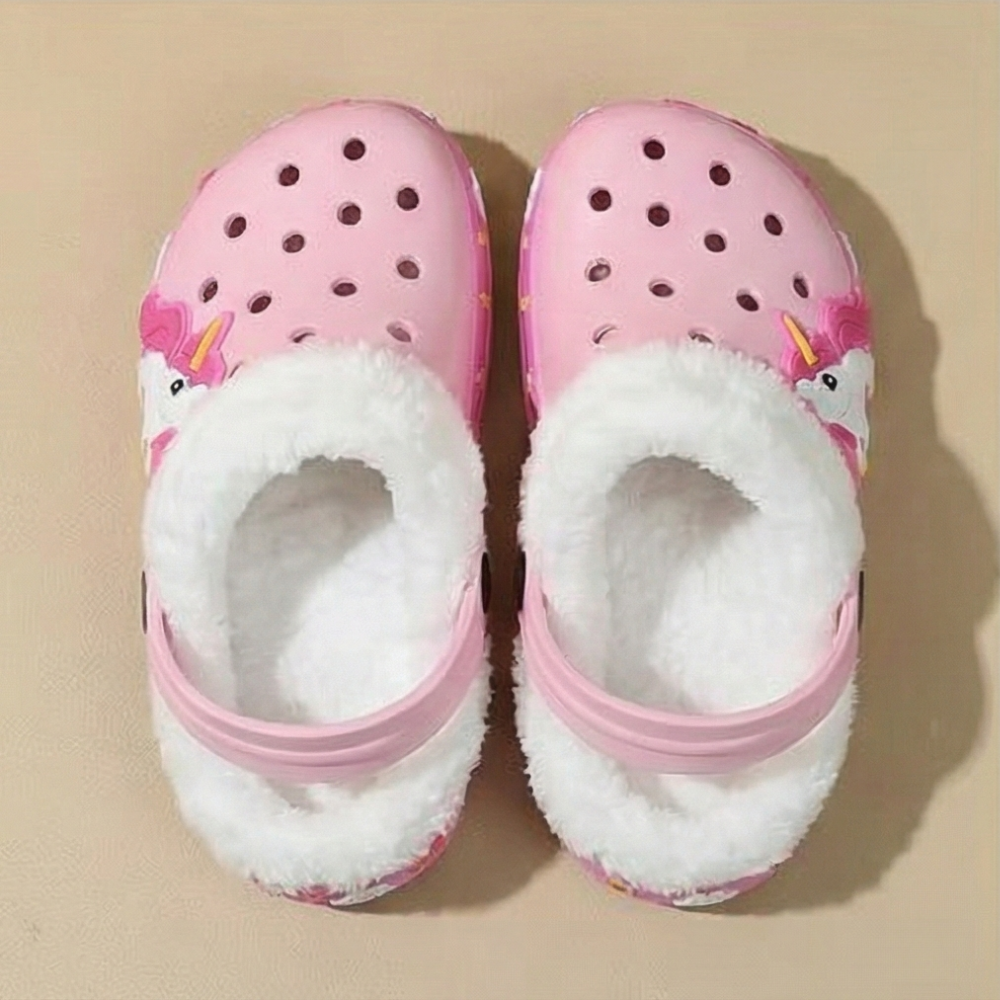 Cozy Clogs With Construction Vehicle Design