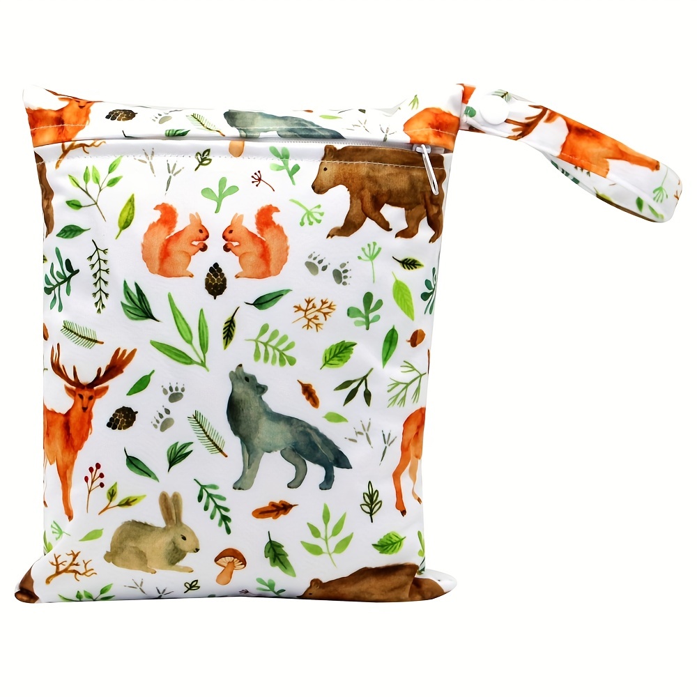 Vibrant Design Printed Wet Bags