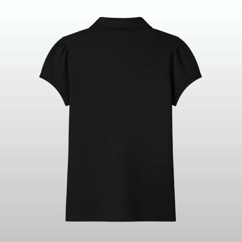 Girls Uniform Pique Polo Tshirt