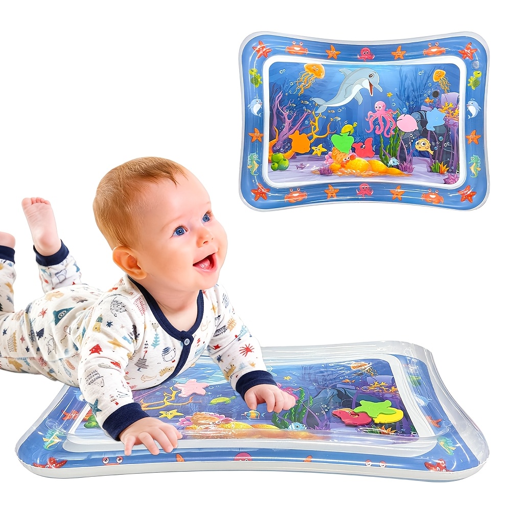 Inflatable Dolphin Crawling And Sensory Activity Mat