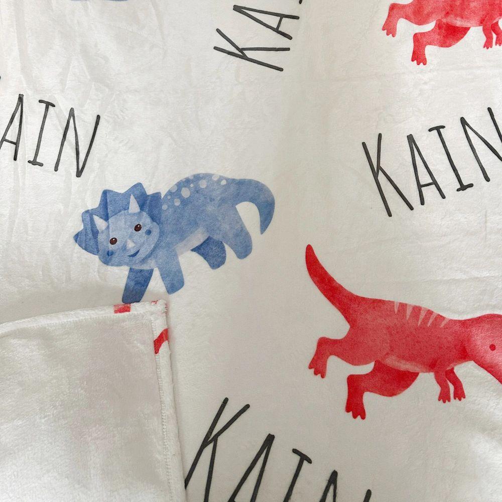 Personalized Dinosaur Bedding Set-Children Pajamas