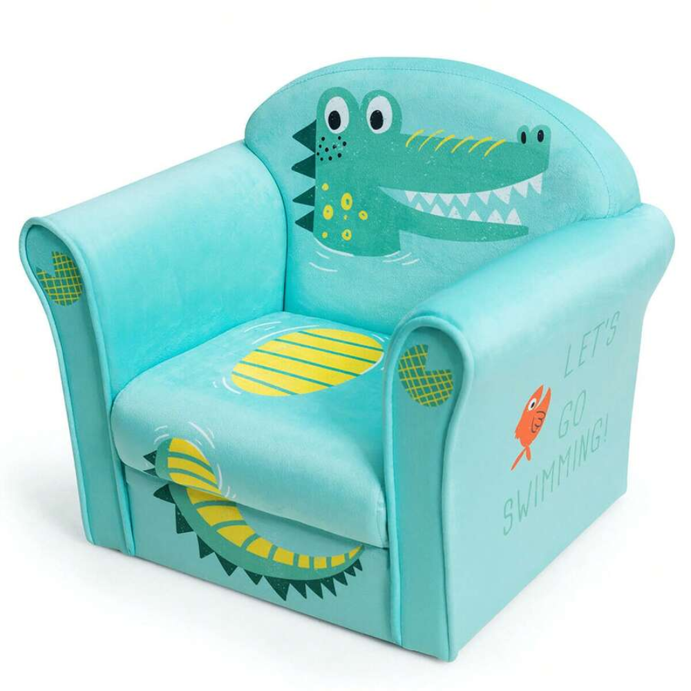 Kids Cat Astronaut Lion Synthetic Fake Animal Elephant Sofa Armrest