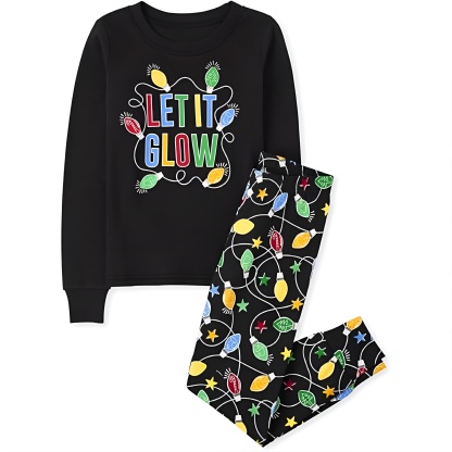 Children Place Unisex Baby Christmas Pajamas Set