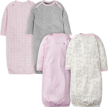 Cotton Baby Sleeper Gowns-Children Pajamas