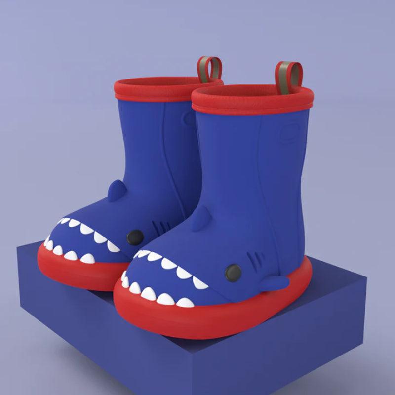 Shark Waterproof Boots Adventure Ready Rain Gear for Kids-Children Pajamas