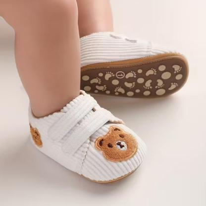 Soft Sole Bear Design Toddler Shoes