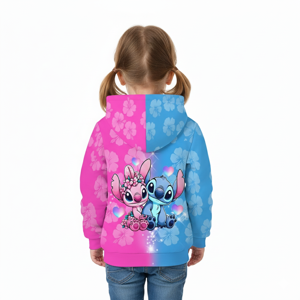 Fashionable 3D Printed Casual Cardigan Hoodie