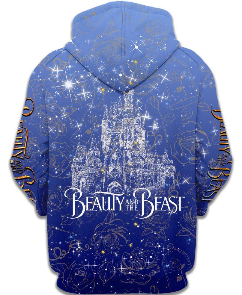 Beauty Beast Print Hoodie - Children Pajamas