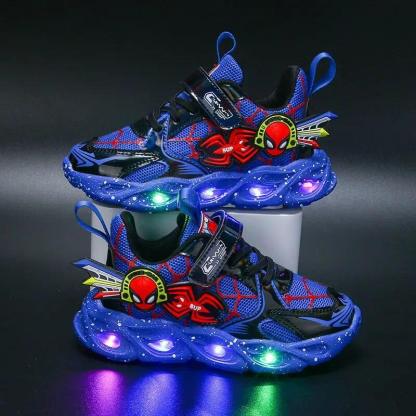Spiderman LED shoes - Children Pajamas