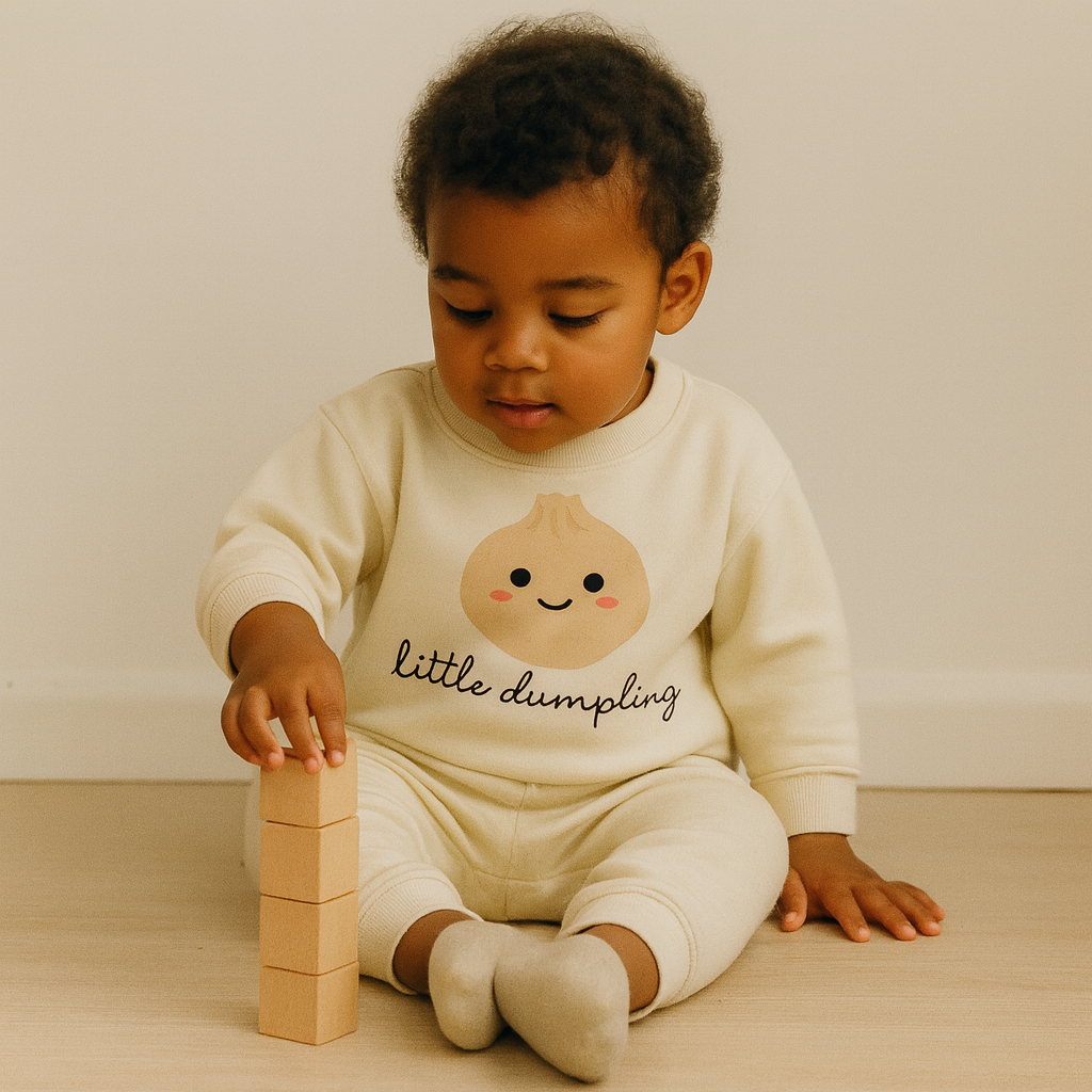 Little Dumpling Baby Two Piece Outfit Set