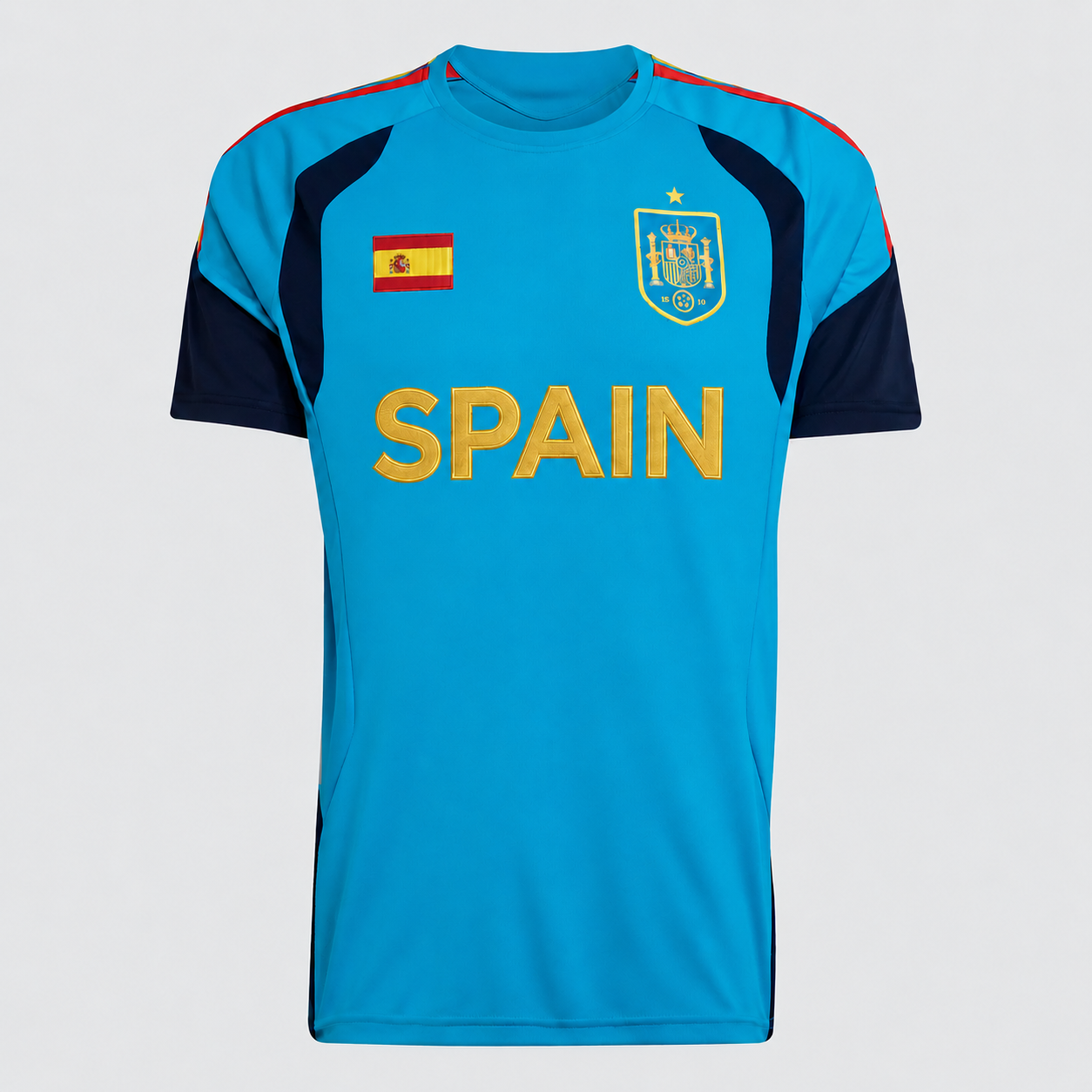 Spain 2026 Tiro Training Sports Jersey For Kids