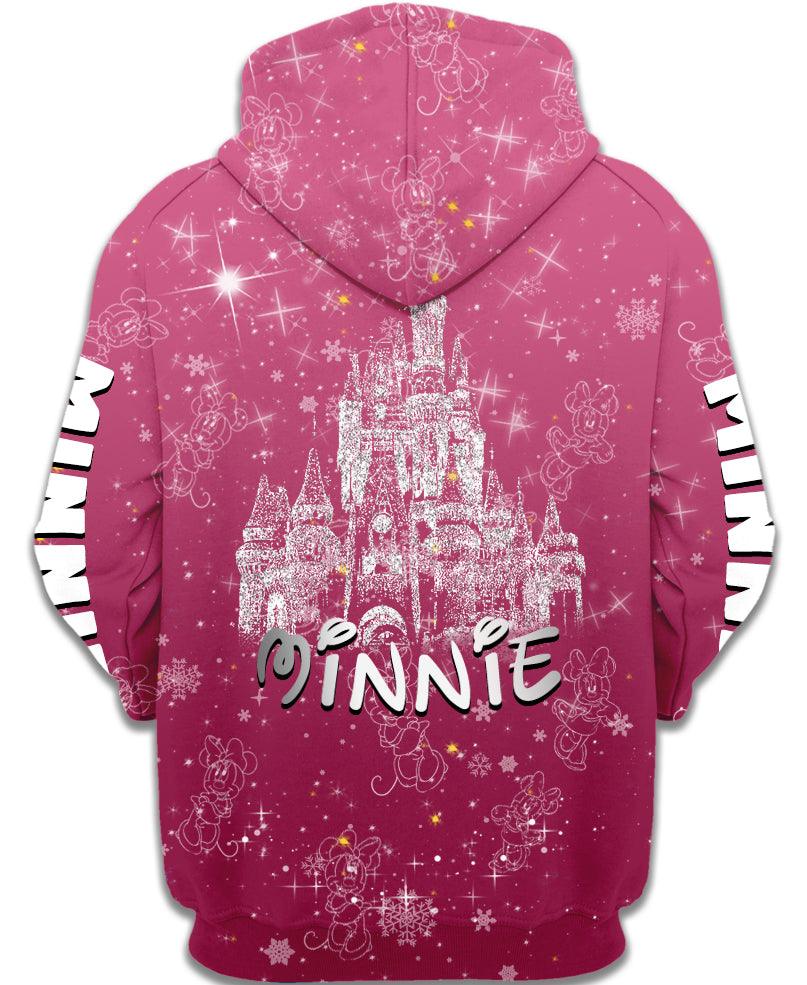 Minnie Mouse Print Hoodie - Children Pajamas