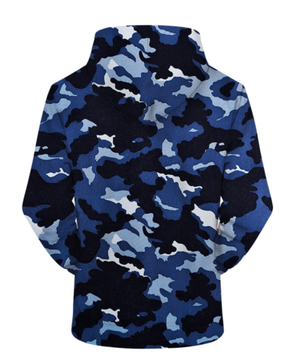 Children Camo Themed Hoodie - Children Pajamas