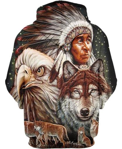 Tribal Printed Hoodie – A Perfect Blend of Style and Comfort - Children Pajamas