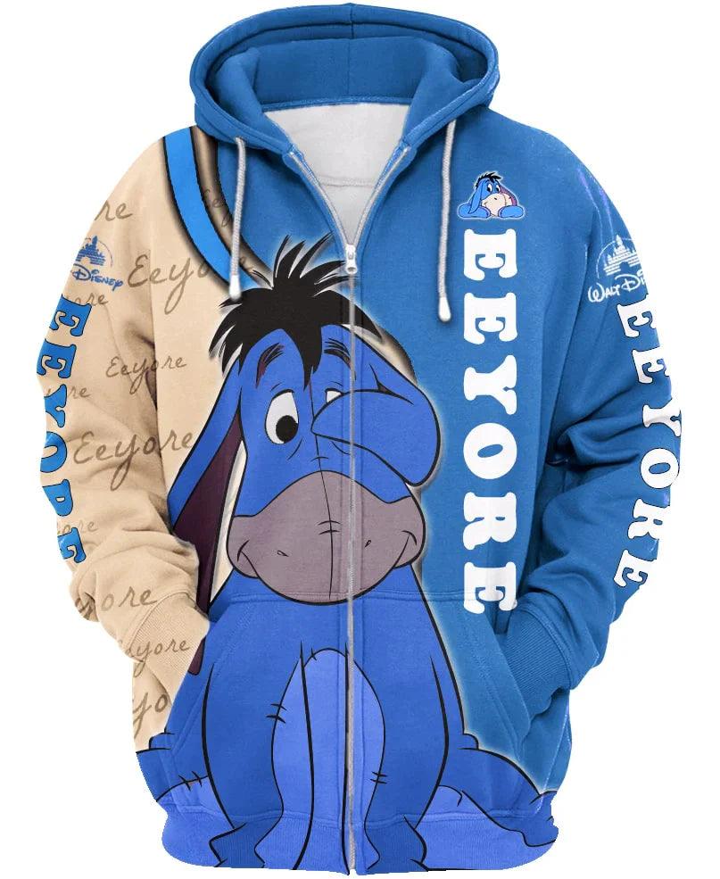 Children Eeyore Donkey Zip Up Hoodie - Children Pajamas