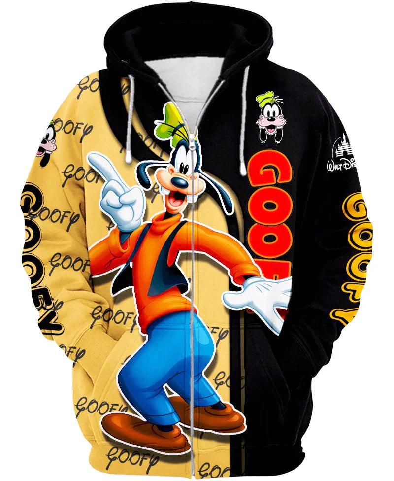 Goofy Print Hoodie - Children Pajamas