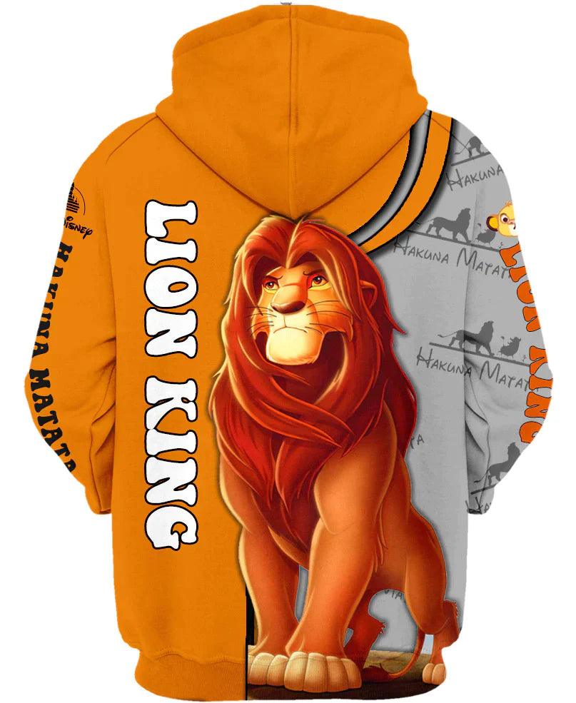 Lion King Print Hoodie - Children Pajamas