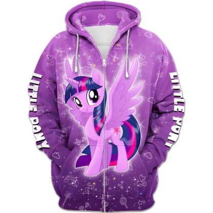 Animated Character Zip Hoodie - Comfortable and Fun Hoodie for Kids - Children Pajamas