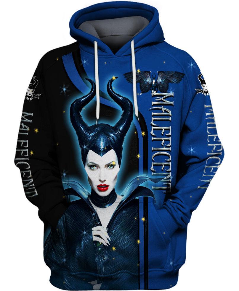 Maleficent Print Hoodie - Children Pajamas