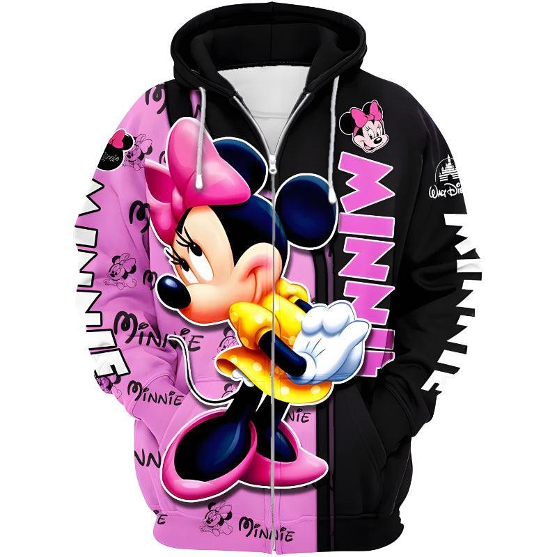 Animated Character Zip Hoodie - Comfortable and Fun Hoodie for Kids - Children Pajamas