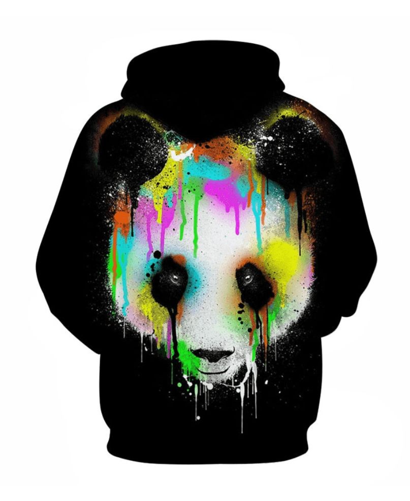 Children Panda Printed Hoodie - Children Pajamas