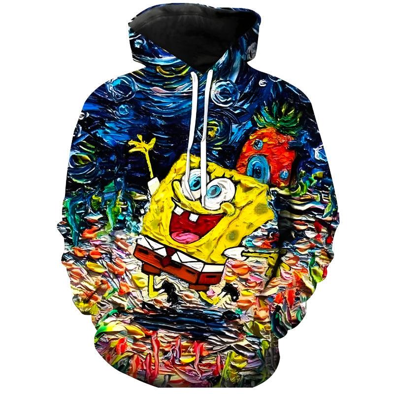 Animated Character Zip Hoodie - Comfortable and Fun Hoodie for Kids - Children Pajamas