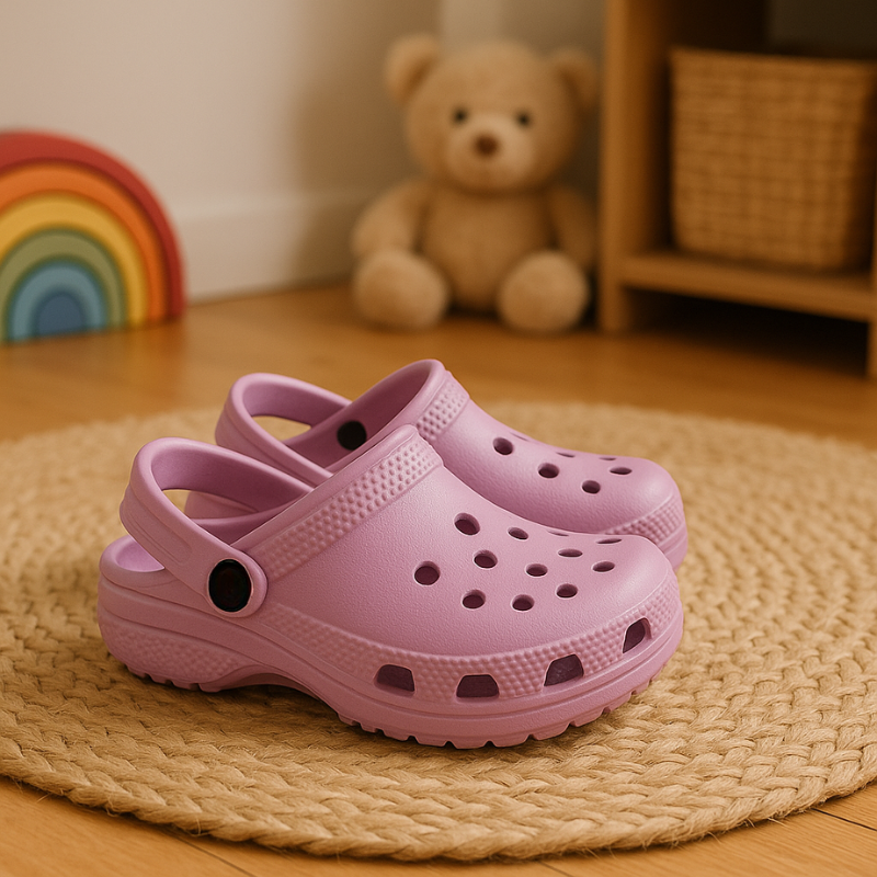 Adjustable Casual Strap Clogs-Children Pajamas