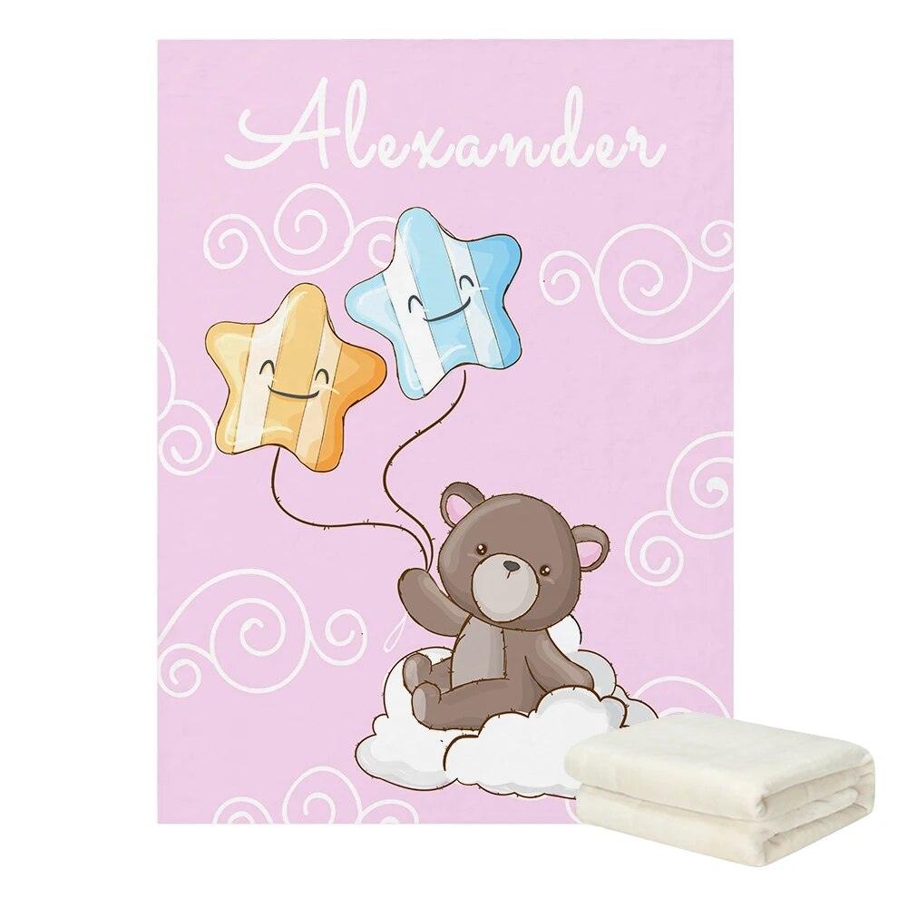 Cloud Nap Bear Blanket-Children Pajamas