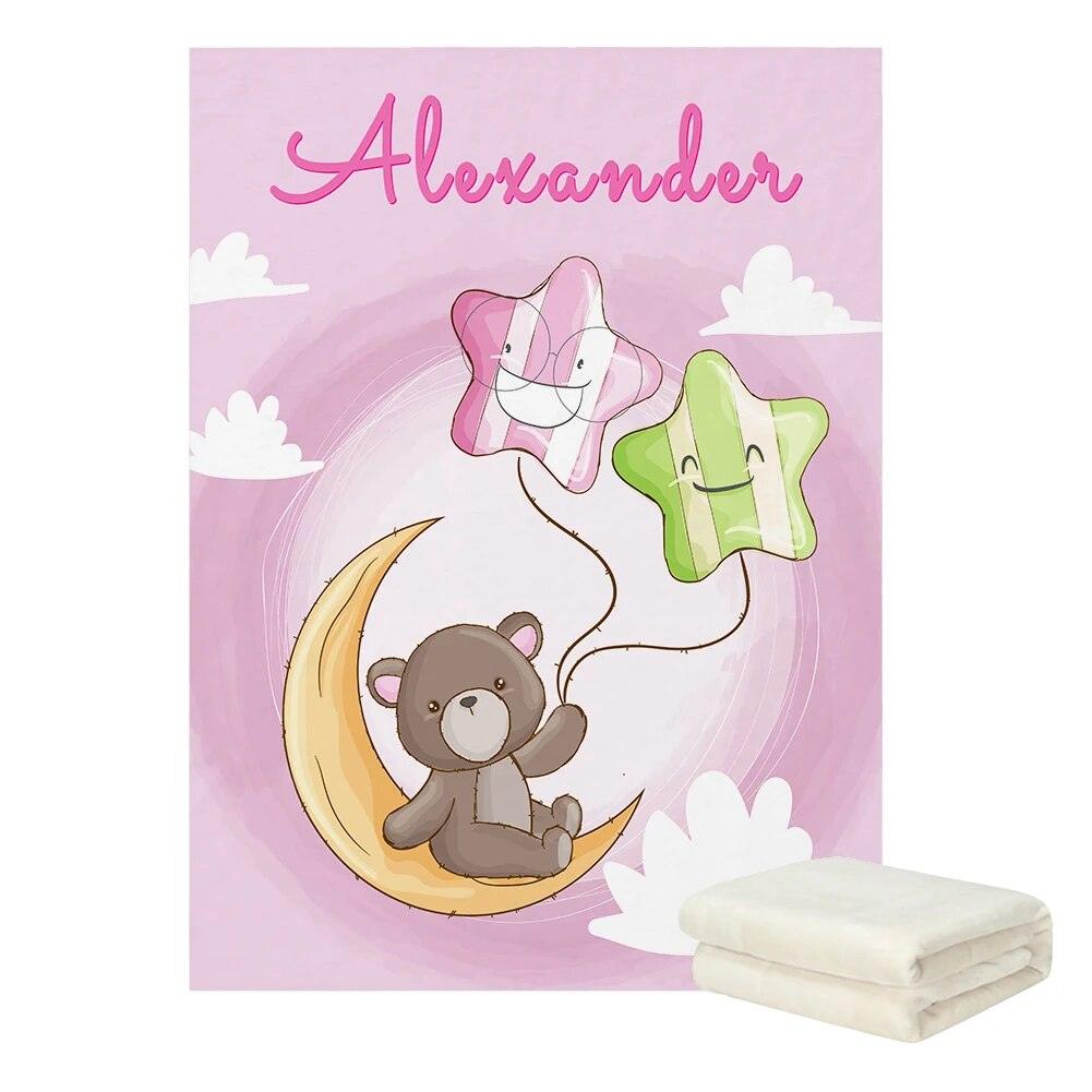 Cloud Nap Bear Blanket-Children Pajamas